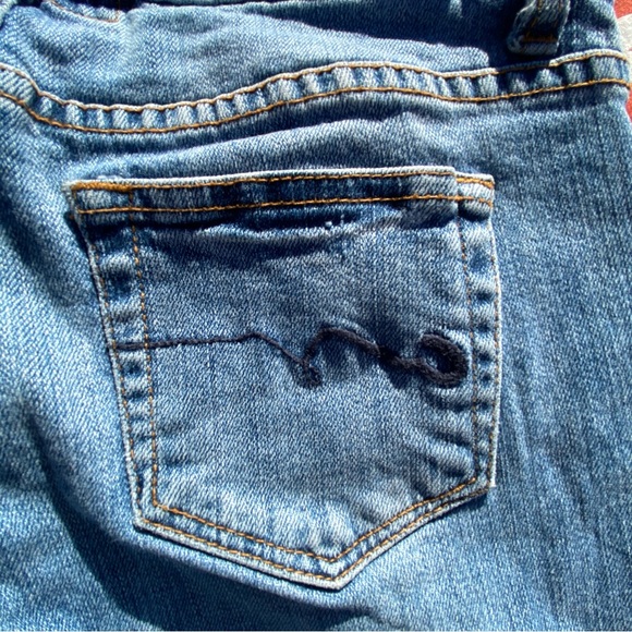 American Rag Low rise Jeans Super Flare size 2 26 short - Picture 16 of 16